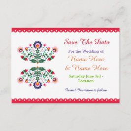 Save the Date Fiesta Mexikanisches Hochzeitsfest