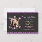 Save the Date Fiesta Mexikanisches Hochzeitsfest (Vorderseite)