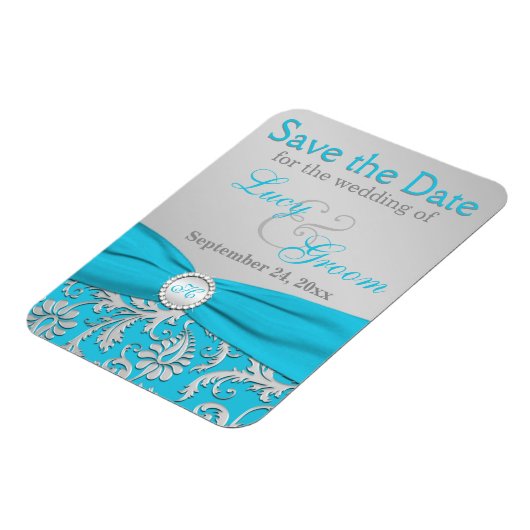 Save the Date Flex Magnet (Linke Seite)