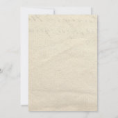 Save the Date Floral und Gold auf Parchment STD (Rückseite)