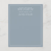 Save the Date Flyer (Hinten)