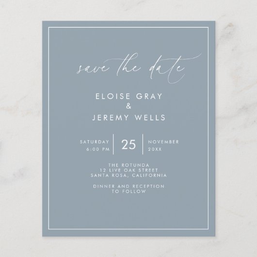 Save the Date Flyer (Vorne)