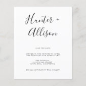 Save the Date Flyer (Vorne)