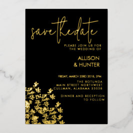 Save The Date Folieneinladung