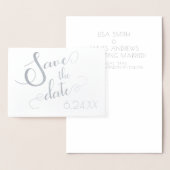 Save the Date Folienkarte (Anzeige)