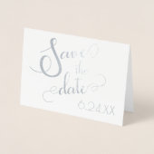 Save the Date Folienkarte (Vorderseite)