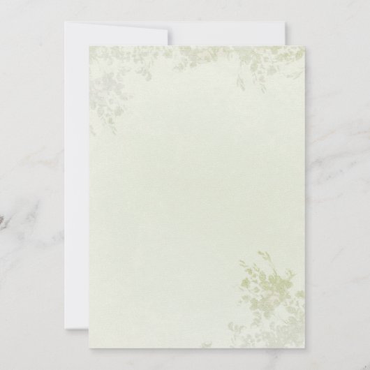 Save the Date Formelle Flachkarte Save the Date (Rückseite)