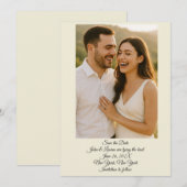 Save the Date Foto (Vorne/Hinten)