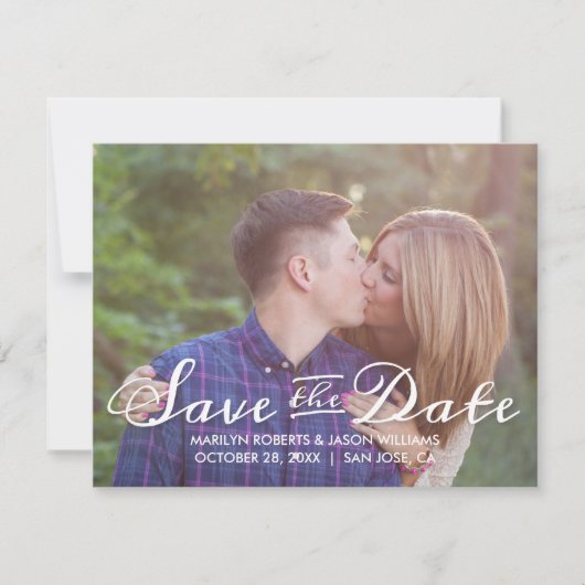 Save the Date Foto (Vorderseite)