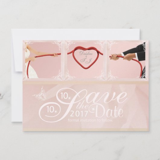 Save the Date Foto (Rückseite)