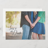 Save the Date Foto (Vorne/Hinten)