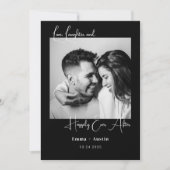Save the Date Foto Einladung (Vorderseite)