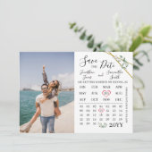 Save the Date Foto Einladung (Stehend Vorderseite)