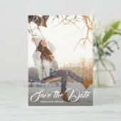 Save the Date-Foto-Graduierungspartei Einladung (Stehend Vorderseite)