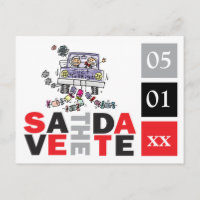 Save the Date Foto-Karte Hochzeit Niedlich nur ver