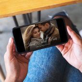 Save the Date Foto-Klassikkkalligrafie-Skript