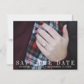 Save The Date | Foto Magnet (Vorderseite)