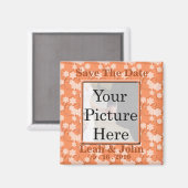 Save the Date Foto Magnet (Vorderseite/Rückseite)