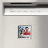 Save the Date Foto Magnet (In Situ (Geschirrspüler))