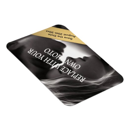 Save the Date-Foto-Magnet Magnet (Rechte Seite)