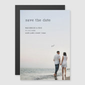 Save the Date Foto-Magnete für Hochzeiten Magneteinladung (Vorne/Hinten)