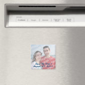 Save The Date! Foto-Magnete Magnet (In Situ (Geschirrspüler))