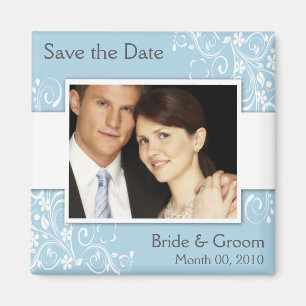 Save the Date Foto-Magneten Magnet