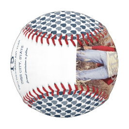 Save the Date Foto mit Herzen Baseball