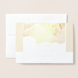 Save the Date, Foto moderner, magnetischer Einladu Folienkarte