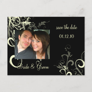 Save-the-Date-Foto-Postkarten, Ankündigungspostkarte