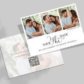 Save the Date Foto Script Typografie Elegant