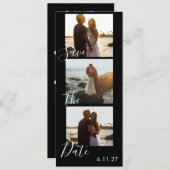 Save the Date Foto Strip Hochzeitkalender (Vorne/Hinten)