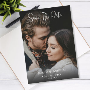 Save the Date, Foto und Informationen benennen Mitteilungskarte