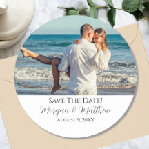 Save the Date Foto und Namen personalisieren