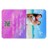 Save the Date Foto Wedding Magnet-Stardust Sea- Magnet (Horizontal)