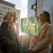 Save the Date Foto Woodland Hütte Golden Bird Einladung