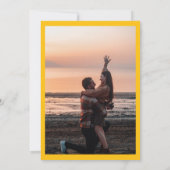 Save the Date Fotokarte (Rückseite)