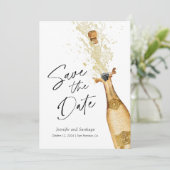 Save the Date Fotokarte Einladung (Stehend Vorderseite)