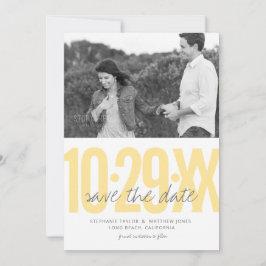 Save the Date Fotokarte, Hochzeitskollektion