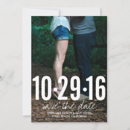 Save the Date Fotokarte, Hochzeitskollektion