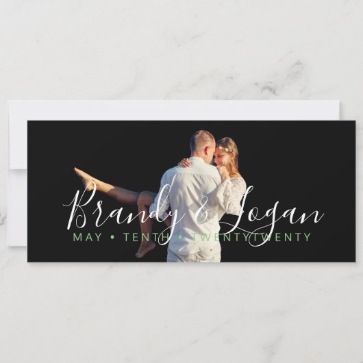 Save the Date Fotokarten (Rückseite)