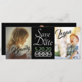 Save the Date Fotokarten (Vorne/Hinten)