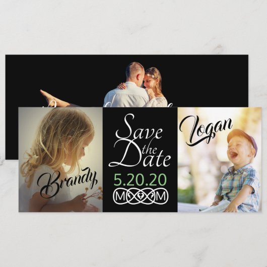 Save the Date Fotokarten (Vorne/Hinten)