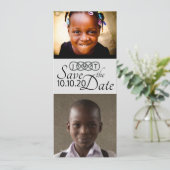 Save the Date Fotokarten (Stehend Vorderseite)
