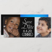 Save the Date Fotokarten (Vorne/Hinten)