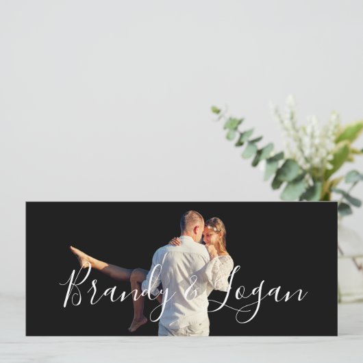 Save the Date Fotokarten (Stehend Vorderseite)