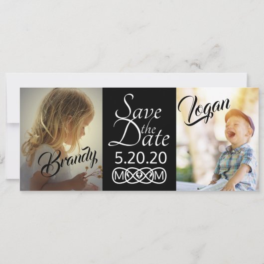 Save the Date Fotokarten (Rückseite)