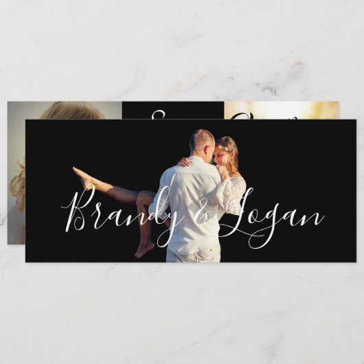 Save the Date Fotokarten (Vorne/Hinten)