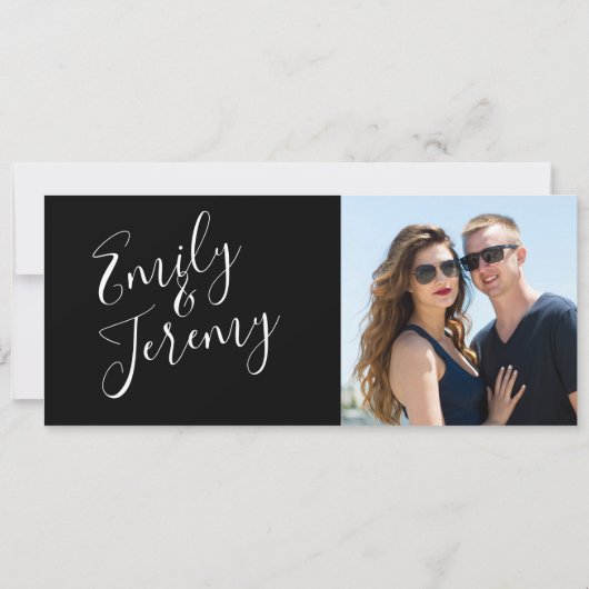 Save the Date Fotokarten (Rückseite)