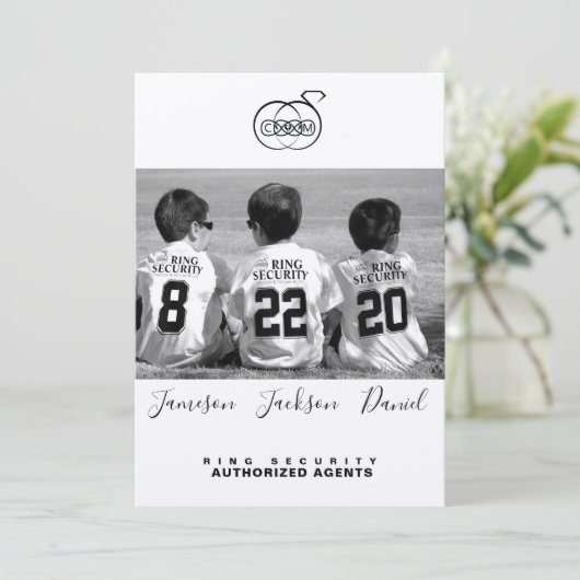 Save the Date Fotokarten (Stehend Vorderseite)